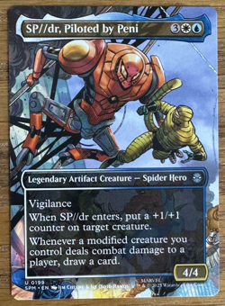 MTG Marvel Spider-Man, SP dr, Piloted by Peni - Borderless - Image 1
