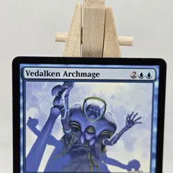 Vedalken Archmage Mirrodin MTG LP Light Play Rare 55/306 2003 Single - Image 3