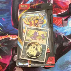 Pokemon TCG Mega Evolution—Chaos Rising Booster Pack Toxel Promo Coin 10 Cards - Image 1