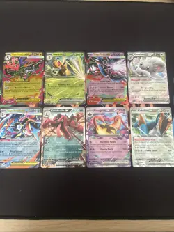 Pokemon Chaos Rising bundle of 8 x Rare Ex Cards. Pack Fresh. - Image 1