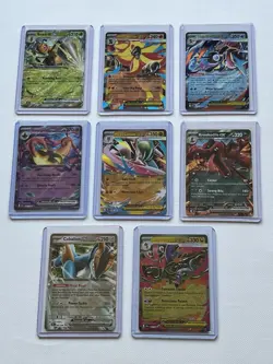 Pokemon, Chaos Rising EX, Bundle, 8 Cards, No Duplicates - Image 1
