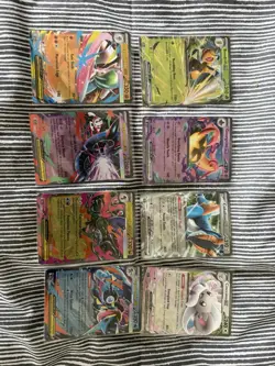 Pokemon TCG Chaos Rising Ex Card Bundle. 8 English NM Cards - Image 1