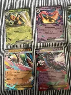 Pokemon TCG Chaos Rising Ex Card Bundle. 8 English NM Cards - Image 2