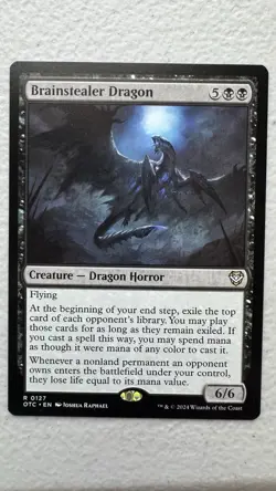 Brainstealer Dragon Commander: Outlaws of Thunder Junction Regular MTG Card NM - Image 1