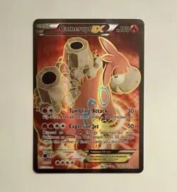 Pokemon Camerupt EX Full Art Holo Ultra Rare 146/160 XY Primal Clash 2015 - Image 1