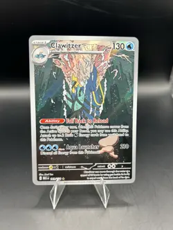 Pokemon TCG Clawitzer 141/132 ME01: Mega Evolution Illustration Rare Near Mint - Image 1