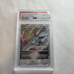 Pokemon TCG Arceus VSTAR 123/172 Brilliant Stars SWSH09 Ultra Rare Holo PSA 10 - Image 1