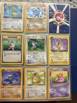 Pokemon TCG Card Lot 93-99 Year Cards - Image 1