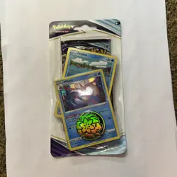 Pokemon Sword & Shield Chilling Reign Blister Pack + Shaymin Coin - Milotic Holo 820650806582 - Image 1