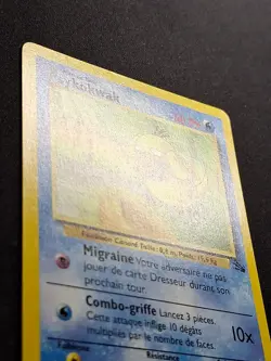 EXC NM Psykokwak 53/62 Wizards Fossile Carte Pokemon FR - Image 2
