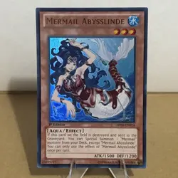 Yugioh Mermail Abysslinde - ABYR-EN014 - Ultra Rare - 1st Edition Lightly LP - Image 1