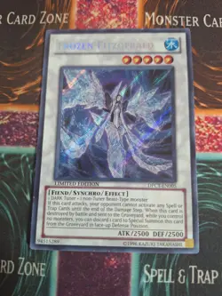 Yu-Gi-Oh! Frozen Fitzgerald DPCT-EN005 Secret Rare Limited Moderately Played - Image 1