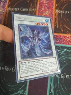 Yu-Gi-Oh! Frozen Fitzgerald DPCT-EN005 Secret Rare Limited Moderately Played - Image 2