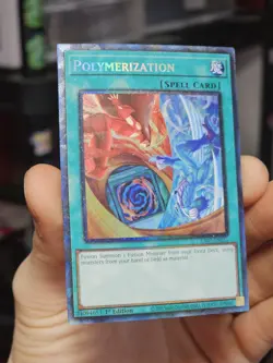 Yugioh Polymerization RA03-EN051 Prismatic Collector Rare 1st Ed NM - Image 1