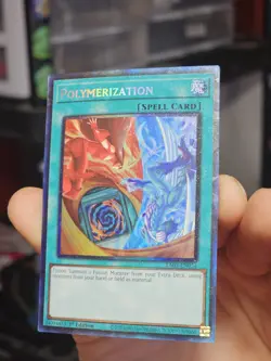 Yugioh Polymerization RA03-EN051 Prismatic Collector Rare 1st Ed NM - Image 2