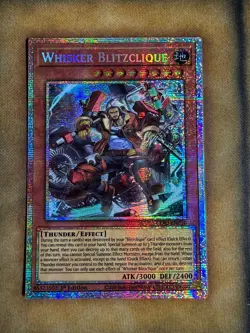 Yugioh Whisker Blitzclique CORI-EN010 Starlight Rare 1st Ed NM - Image 1