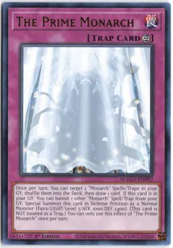 Yugioh - The Prime Monarch MAGO-EN093 1st Edition - Maximum Gold - Image 1