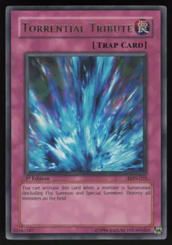 Torrential Tribute LON-025 Labyrinth of Nightmare 1st Edition YU-GI-OH - Image 1
