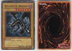 Red-Eyes B. Dragon LOB-070 2002 Original Ultra Rare Unlimited Yugioh - Image 3