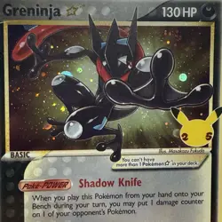 Pokemon - Celebrations - PSA 10 GEM MINT - Greninja Gold Star SWSH144 Promo - Image 3