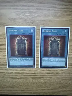 Yu-Gi-Oh! 2x Illusion Gate Secret Rare MZMU-EN023 Maze of Muertos 1st Edition - Image 1