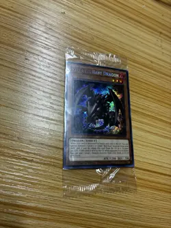 YUGIOH RED-EYES BABY DRAGON LDS1 SECRET LIMITED EDITION SEALED - Image 1