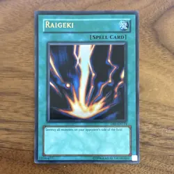 Konami Yu-Gi-Oh! Raigeki DB1-EN114 Dark Beginning 1 Ultra Rare Unlimited - Image 1