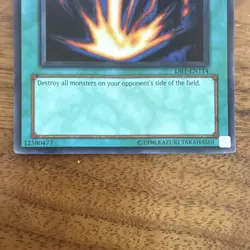 Konami Yu-Gi-Oh! Raigeki DB1-EN114 Dark Beginning 1 Ultra Rare Unlimited - Image 2
