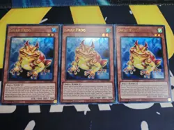 3x Swap Frog 1st Edition Ultra Rare RA03-EN005 NM Playset X3 Yugioh - Image 1
