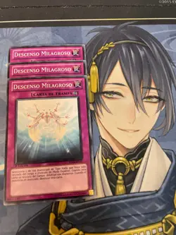 YUGIOH - Miraculous Descent x3 - Common - SDLS - 1st ed - Common - SPANISH - Image 1