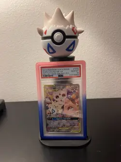 2019 Pokemon SM Togepi Igglybuff Cleffa GX #143a PSA 10 With Display!!! - Image 1