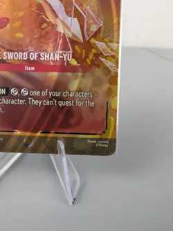 Disney Lorcana TCG The Sword of Shan-Yu 219/204 EN Foil 1st Ruby Uncommon - Image 5