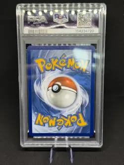 2021 Pokemon TCG Greninja Gold Star SWSH144 Celebrations Black Star Promo PSA 8 - Image 2