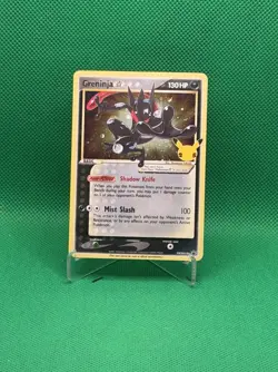 Pokemon TCG Celebrations Gold Star Greninja Promo SWSH144 - Near Mint - Image 1