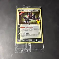 Pokemon TCG Greninja Gold Star SWSH144 Celebrations Sealed - Image 1