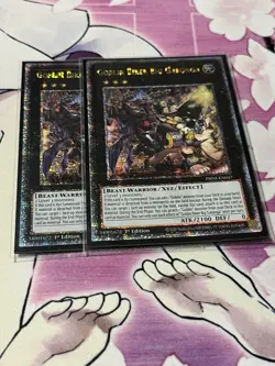 Yugioh! 2x NM Goblin Biker Big Gabonga PHNI-EN047 (Quarter Century Secret Rare) - Image 1