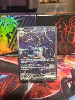Hydreigon ex 169/086 Holo Special Illustration Rare White Flare Pokemon Holo NM - Image 3