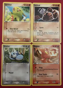 2004 Pokemon Team Rocket Returns Non-Holo Card Lot of 4 Cards - Image 1
