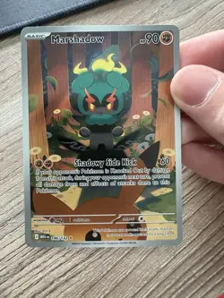 Marshadow 146/132 Illustration Rare Mega Evolution Pokemon Holo Near Mint - Image 1