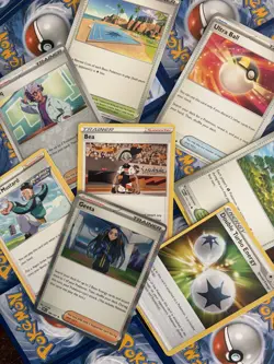 50/100/200 Trainer Pokemon Lots Supporters/Items/Stadiums - Bulk - NM/LP - Image 1