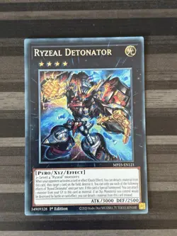 Yugioh | Ryzeal Detonator | MP25 | Secret Rare | 1st Edition | NM - Image 1