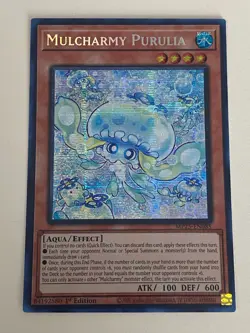 Yugioh Mulcharmy Purulia - MP25-EN085 1st Prismatic Secret Rare NM - Free Pack - Image 1