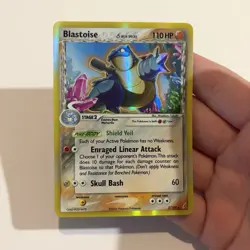 2006 Pokemon Blastoise Holo 2/100 Crystal Guardians MP Card - Image 1