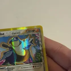 2006 Pokemon Blastoise Holo 2/100 Crystal Guardians MP Card - Image 3