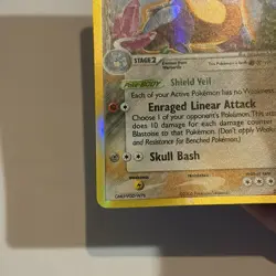2006 Pokemon Blastoise Holo 2/100 Crystal Guardians MP Card - Image 4