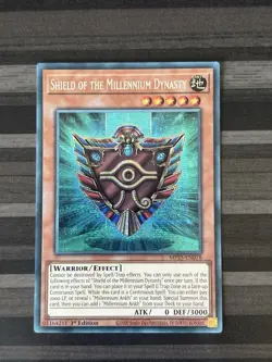 Yugioh | Shield of the Millennium Dynasty | MP25 | Secret Rare | 1st | NM - Image 1