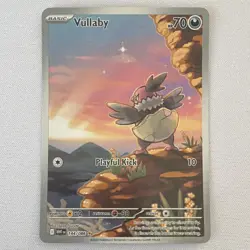 The Pokemon Company Vullaby 144/086 Sv White Flare IR Holo Eng 2025 70HP - Image 1