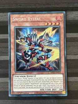 Yugioh | Sword Ryzeal | MP25 | Secret Rare | 1st Edition | NM - Image 1