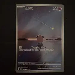 Cleffa 202/197 Pokemon TCG Obsidian Flames Illustration Rare - Image 1