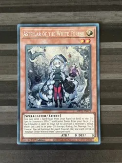 Yugioh | Astellar of the White Forest | MP25 | Secret Rare | 1st Edition | NM - Image 3